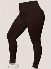Geo & Ombre Print Peplum Top & Leggings 2 Piece Set