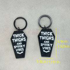 Acrylic Halloween Tombstone Keychain Bag Charm Halloween Gift