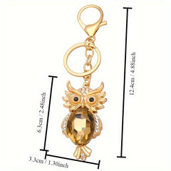 Owl Keychain Keyring For Men Women Bag Car Pendant Key Chain
