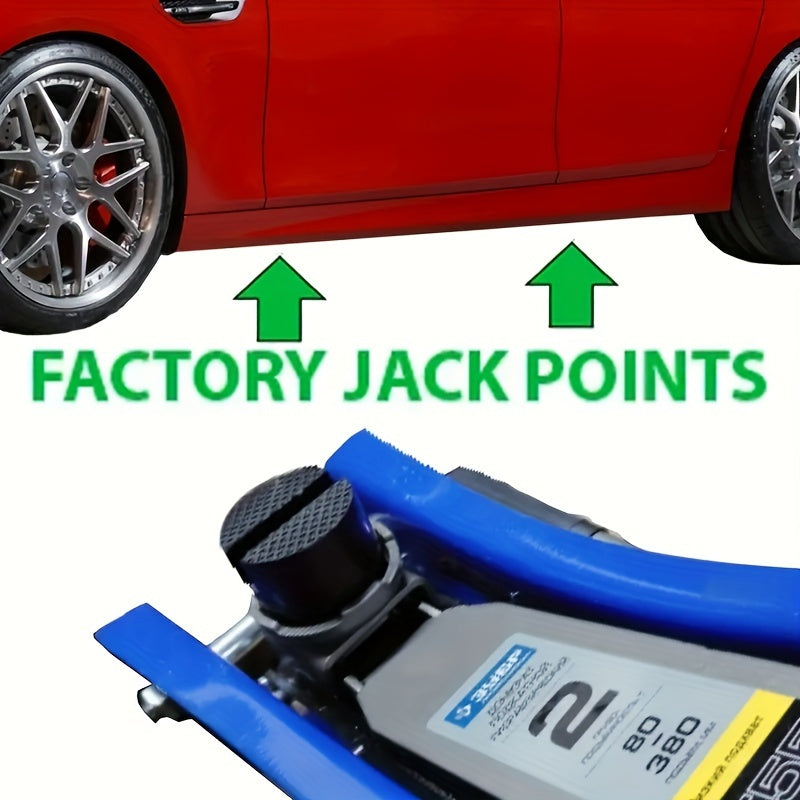 Car Floor Slot Rubber Jack Frame Protector Adapter Jack Tool