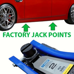 Car Floor Slot Rubber Jack Frame Protector Adapter Jack Tool
