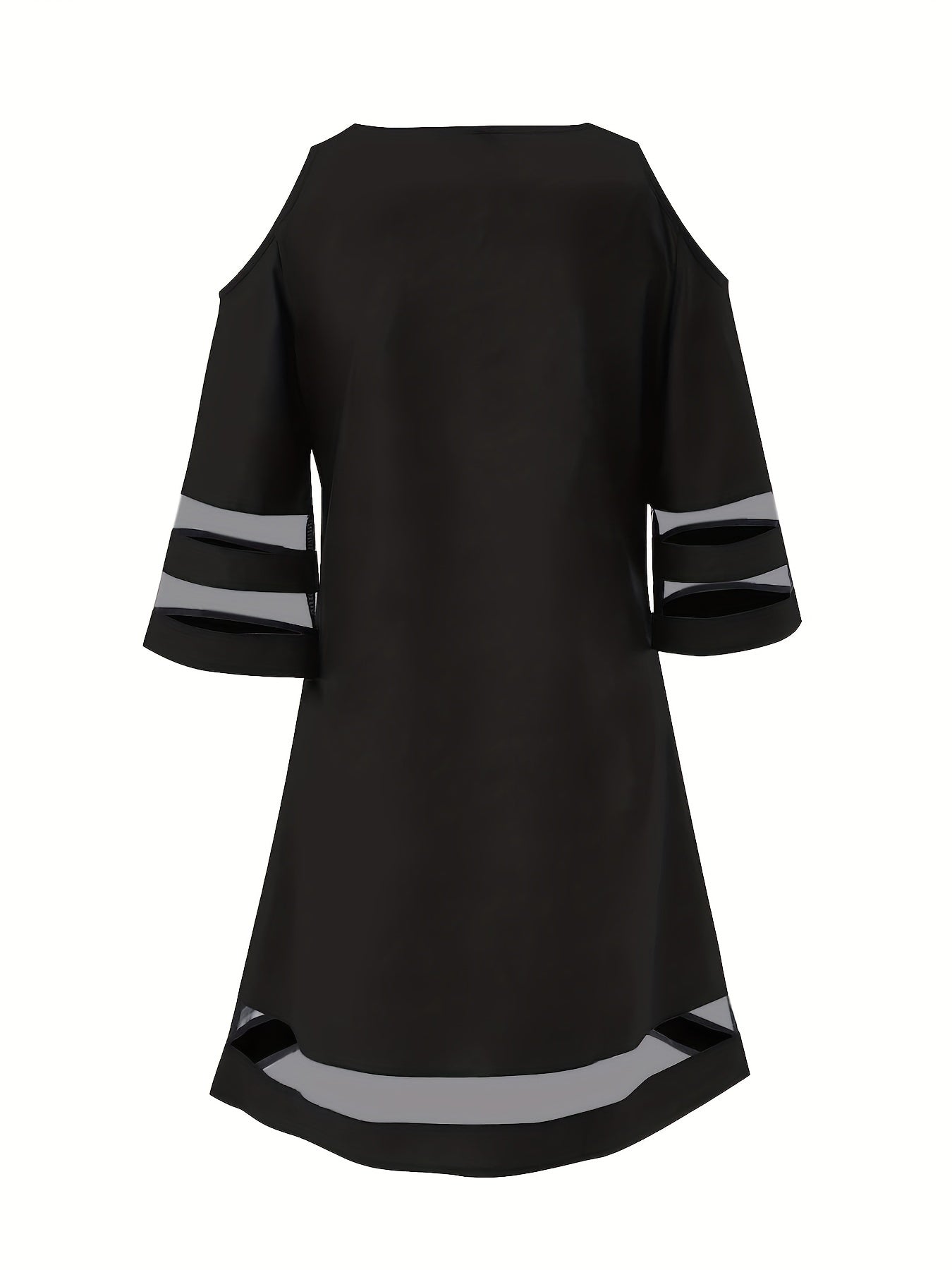 Stylish Mesh Stitch Dress for Women