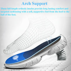 Plantar Fasciitis Insoles for Foot & Arch Pressure Relief