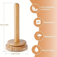 Wooden Yarn Holder for Knitting and Embroidery