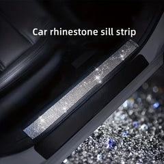 Car Diamond Sill Door Bumper Protection