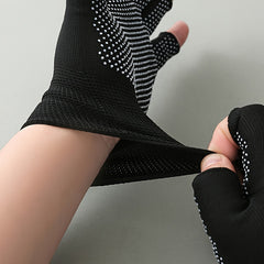 Breathable Half Finger Work Gloves for Construction Fitness Cycling
