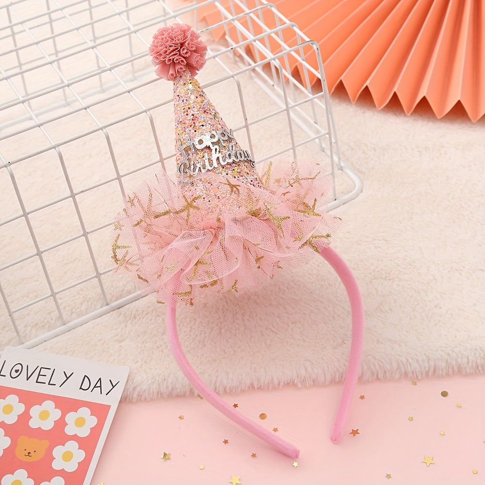 Kids Birthday Hair Hoops Party Accessories