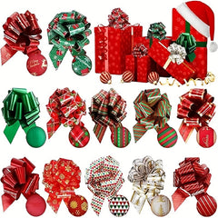 12pcs 12 7 Cm Pull Bows for Gift Wrapping Christmas Wedding Decor