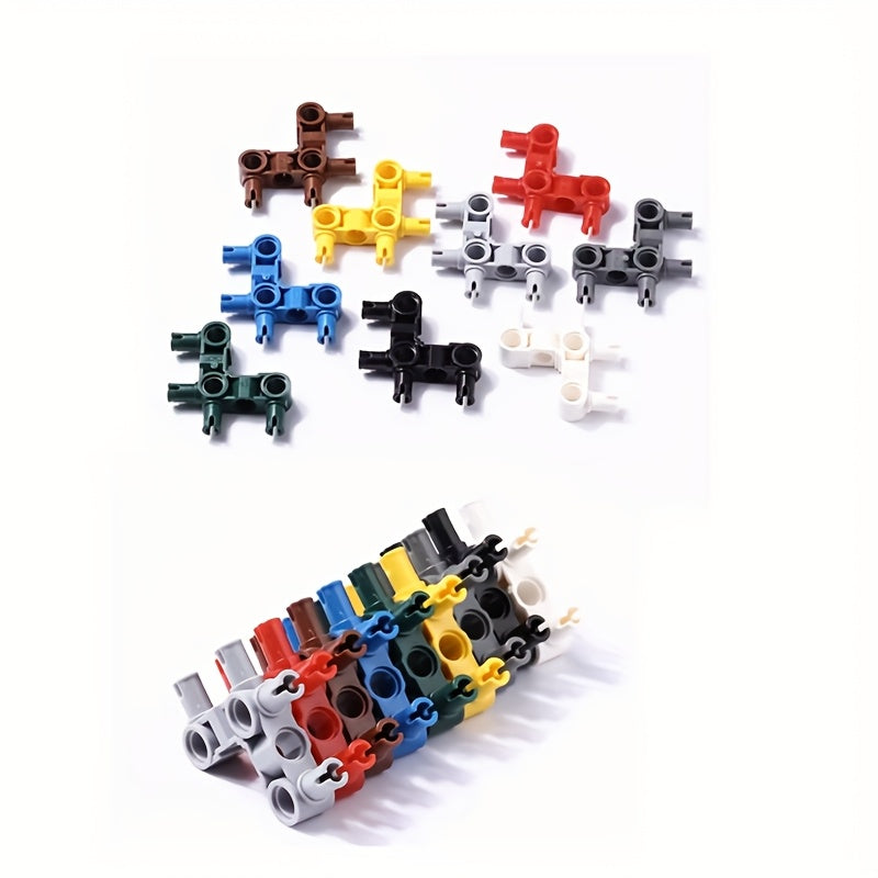 10pcs Small Particle Building Blocks Compatible with 55615 Assembly Parts
