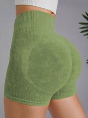 High Waist Sports Yoga Shorts Stretch Biker Women's Activewear
