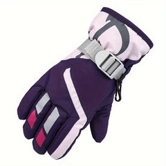 Skiing & Cycling Gloves Winter Warm Waterproof Mountaineering Gloves