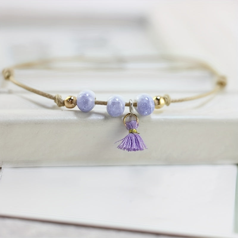 Minimalist Style Rope Anklet For Women