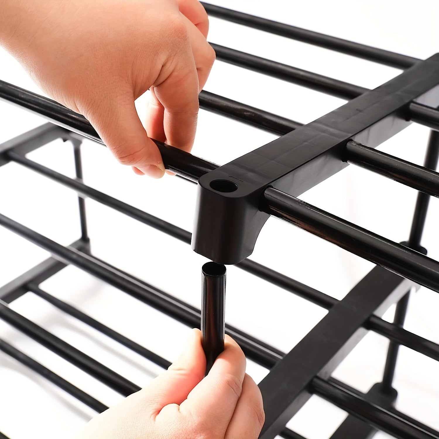 2-Layer Shoes Storage Rack Floor Standing Organizer Shelf