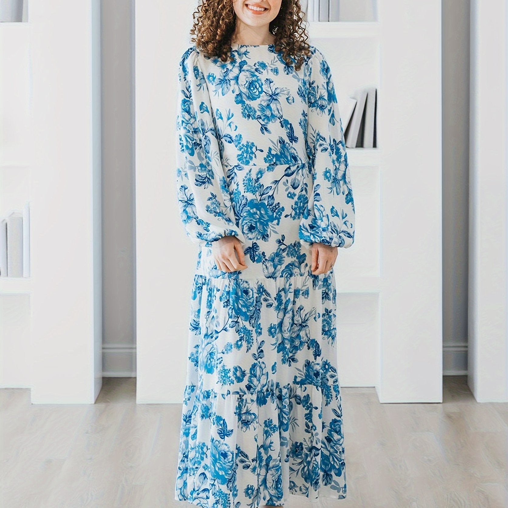 sachin and babi light blue dress Hot Crew-Neck Short Sleeves Seamless Casual Pregnant Outerwear Maternity  Photo Shoot Dresses - Maternity Dress and Maternity Clothes price main image 1