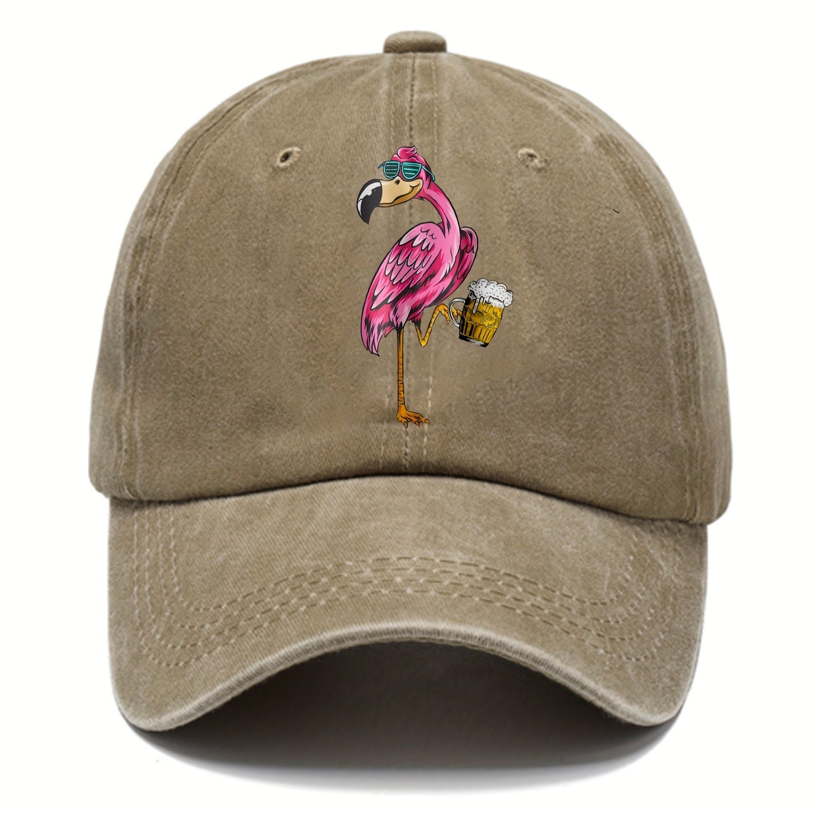 Casual Washed Cotton Baseball Cap Adjustable Sun Protection Hat