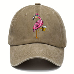 Casual Washed Cotton Baseball Cap Adjustable Sun Protection Hat