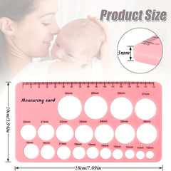 Silicone Nipple Ruler Flange Sizer Breast Pump Sizing