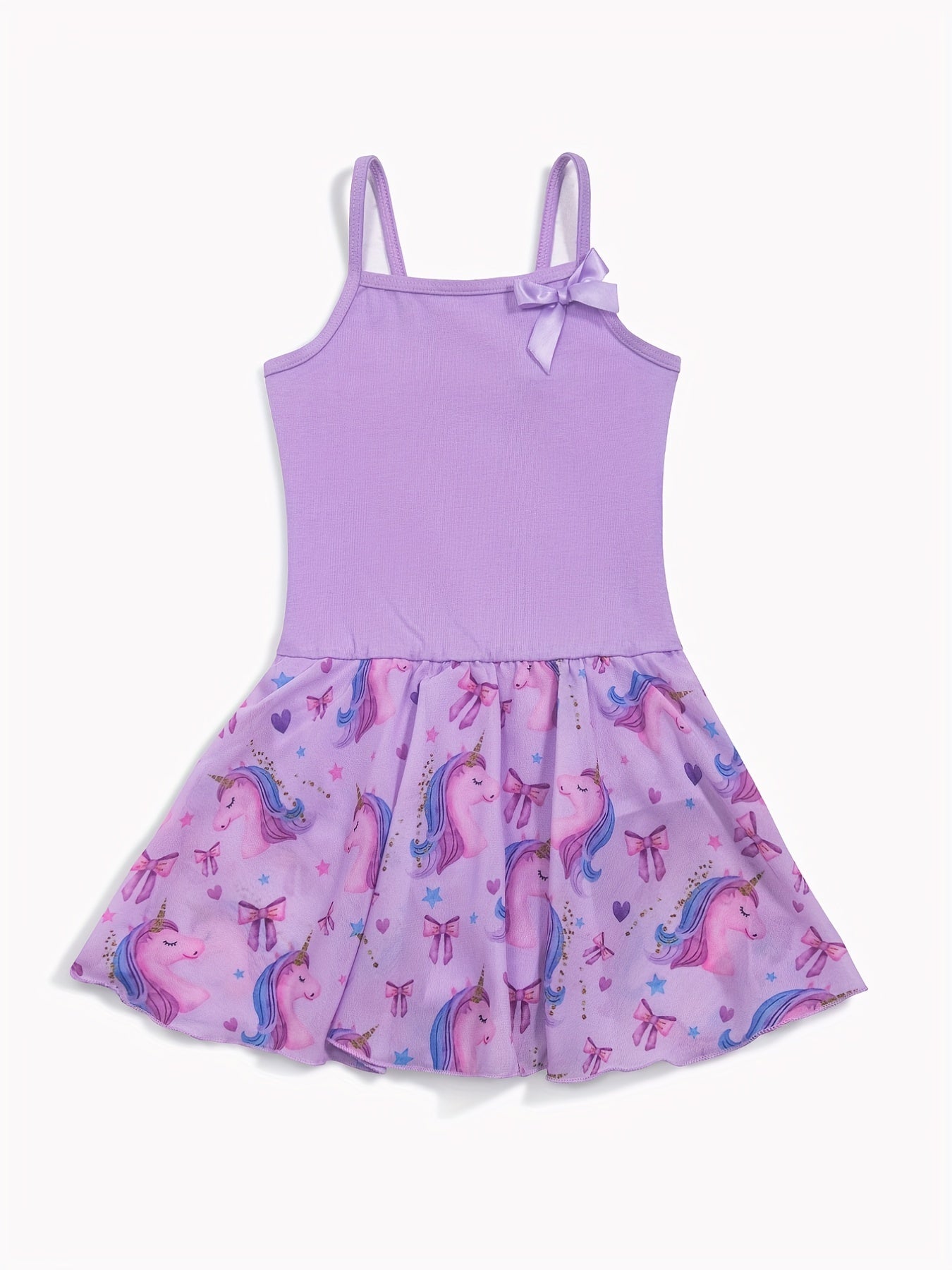 Cartoon Pony Graphic Cami Tulle Tutu Ballet Dance Dress