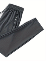 Men's Lightweight Drawstring Pants for Outdoor Activities