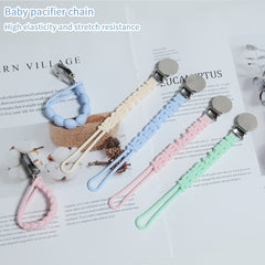 Silicone Pacifier Clips & Strap Clips for Boys & Girls