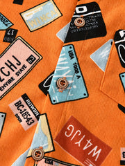 Boys Corduroy Shirts Long Sleeve Button Down Tops Spring Fall Outwear