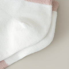 Geometric Pattern Ankle Socks for Women, 5 Pairs