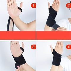 Adjustable Warm Wrist Band Magnet Wrist Support Straps for 40-70kg Weight