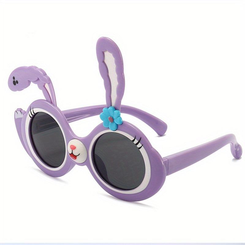 Cartoon Rabbit Polarized Sunglasses UV Protection for Kids