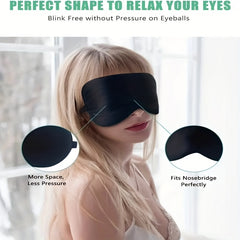 Silk Sleeping Mask Smooth Sleeping Eye Mask Eye Protection Mask