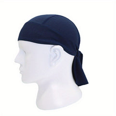 Mesh Long Tail Pirate Hat Hip Hop Bandana Cycling Summer Sports