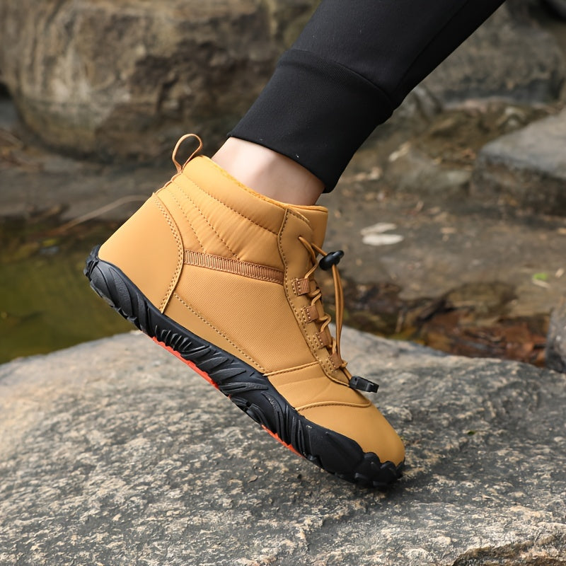 Waterproof Snow Boots Thermal Non Slip Plush Ankle Boots