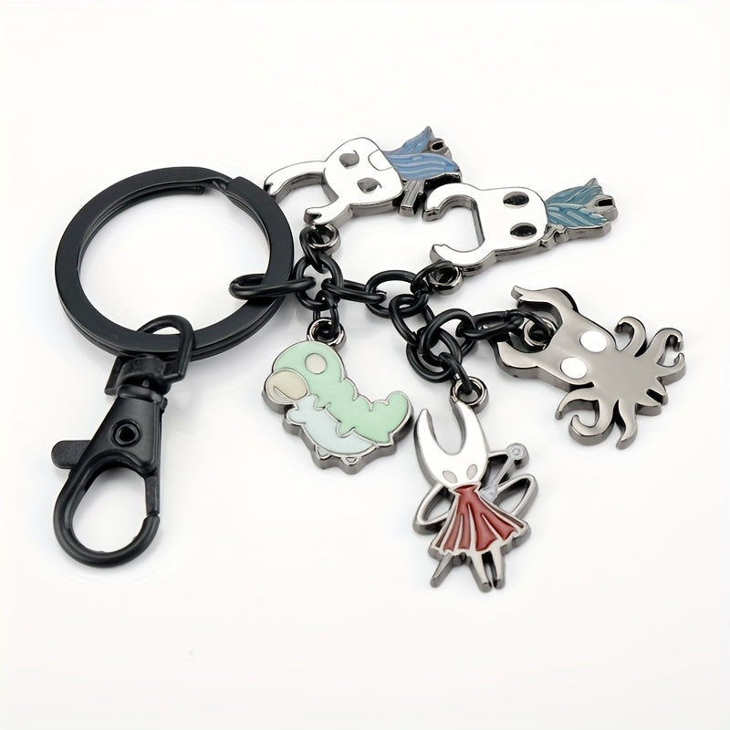 Hollow Knight Alloy Doll Keychain Bag Car Pendant
