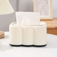 Cream Style Desktop Wall Mounted Tissue Box