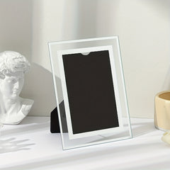 Crystal Glass Photo Frame for Capturing Your Child's Memories