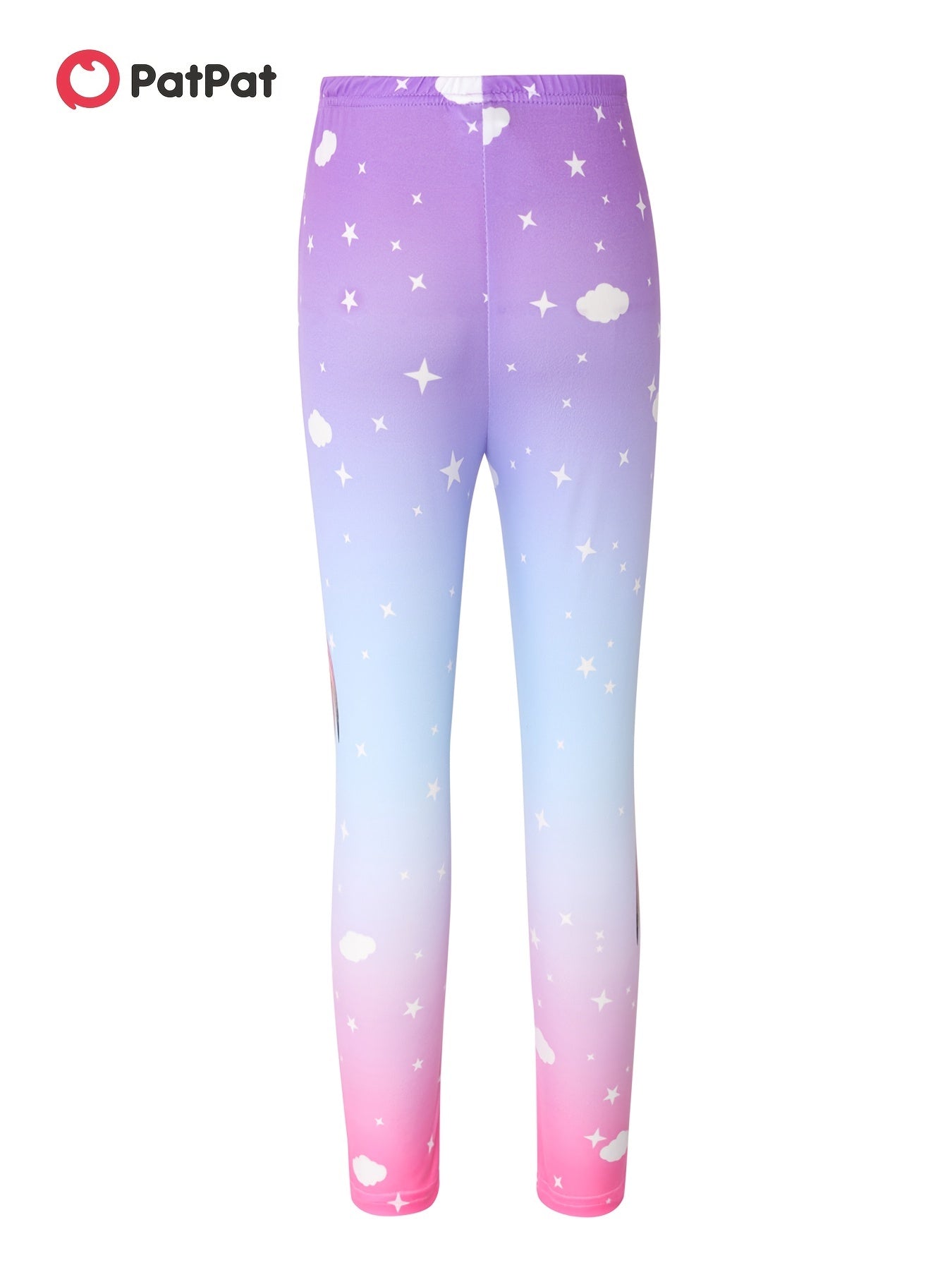 Kid Girl Unicorn Print Leggings