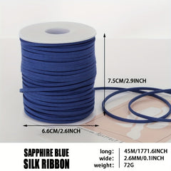 45m Narrow Ribbon Flower Bouquet Tie Manual Leather Rope Decoration Ribbons