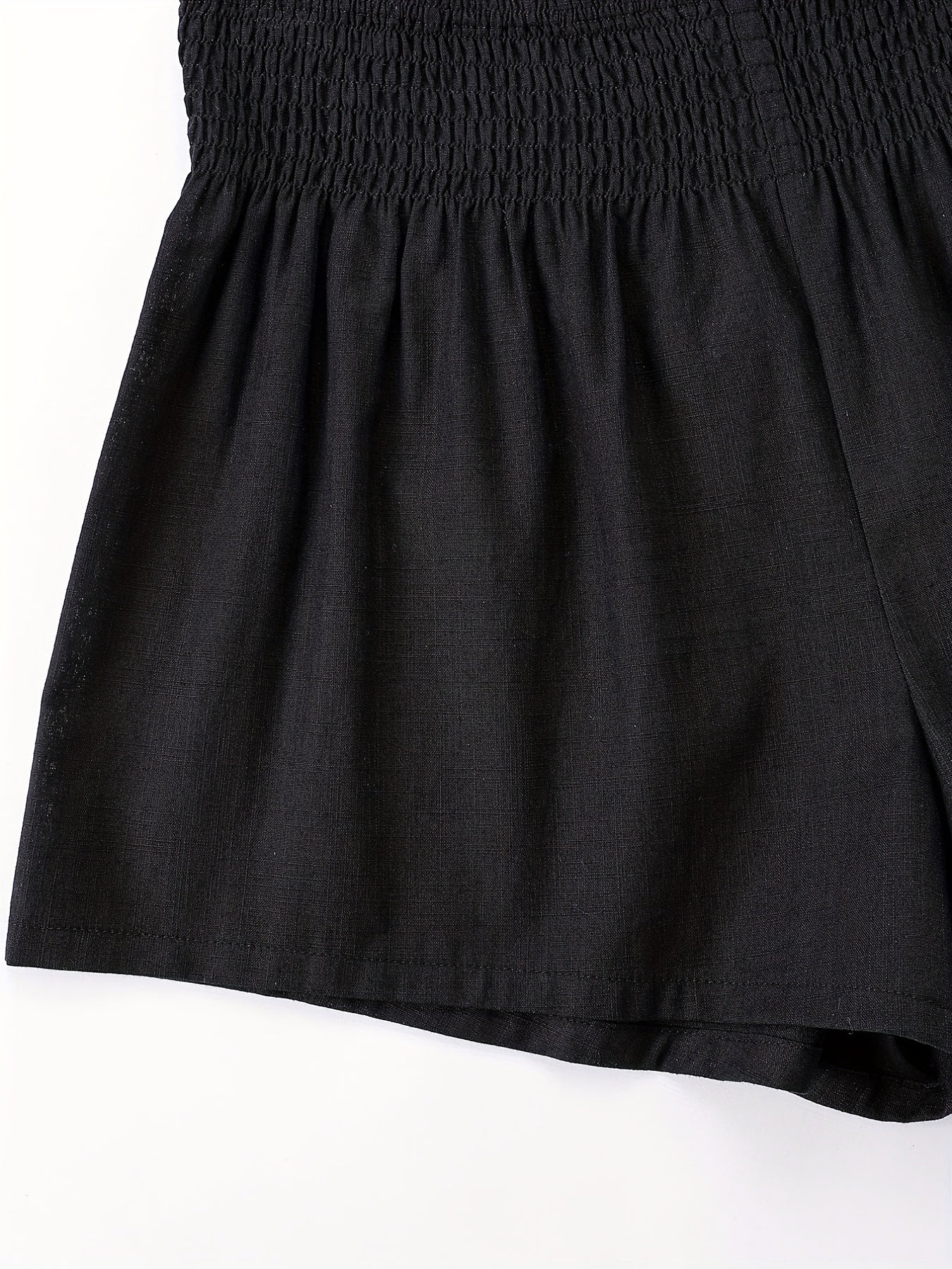 High Waist Solid Shorts Casual Every Shorts Women's Clothing