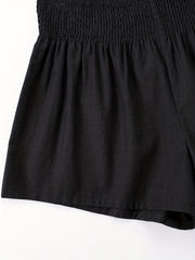 High Waist Solid Shorts Casual Every Shorts Women's Clothing