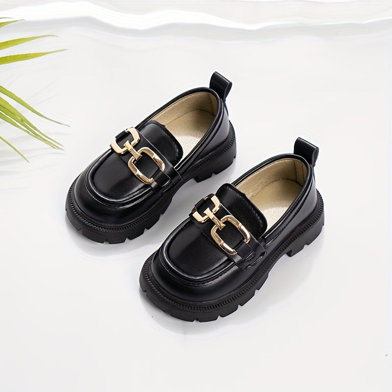 Girls Slip On Non Slip Horsebit Loafers for Kids