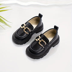 Girls Slip On Non Slip Horsebit Loafers for Kids