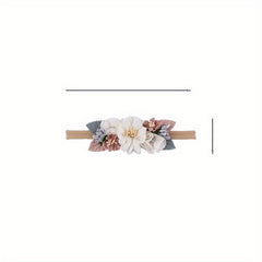 Cute Boy Elastic Hair Band Head Flower Toddler Headband Kids