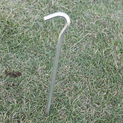8pcs Aluminum Tent Pegs Hexagonal Ground Nails Camping Accessories
