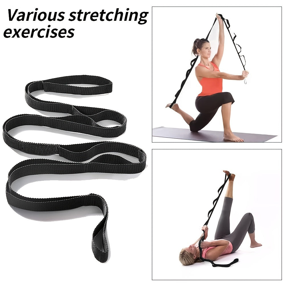 Non elastic Yoga Resistance Loop Band for Rehab Pilates Yoga