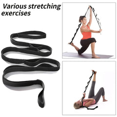 Non elastic Yoga Resistance Loop Band for Rehab Pilates Yoga