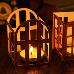 20pcs Hollow Cards Story Series DIY Decoration Material Non Adhesive
