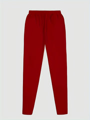 Men's Letter Print Joggers Casual Loose Fit Drawstring Pants