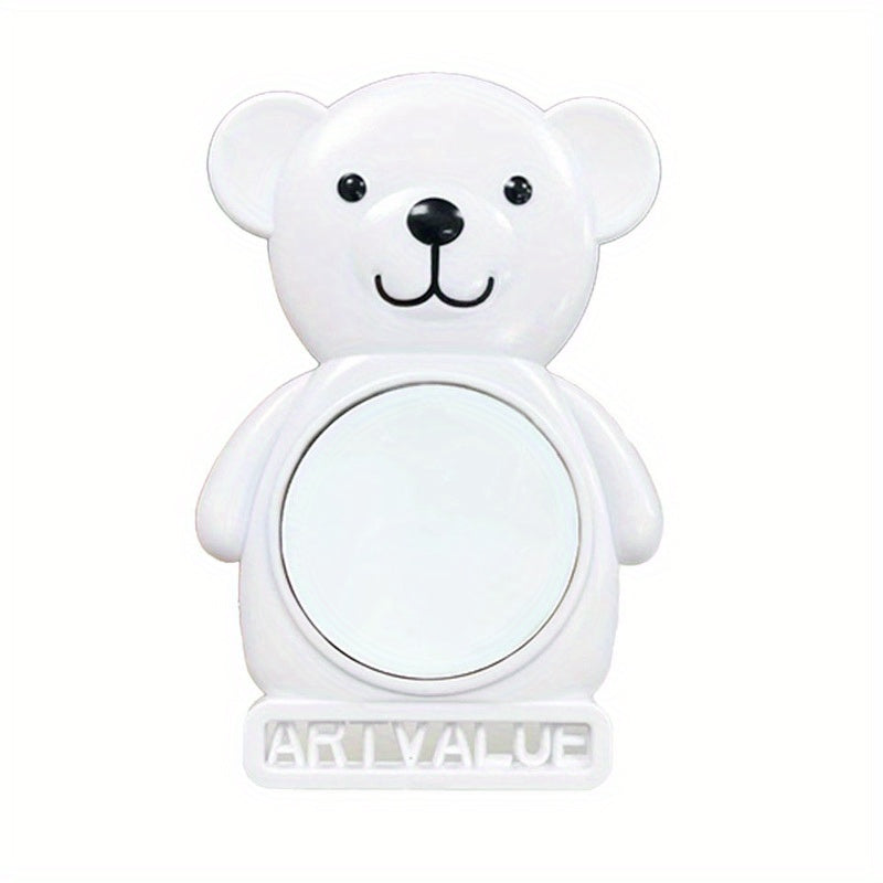 Cartoon Bear Compact Travel Makeup Mirror HD Vanity Mirror