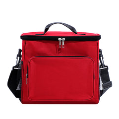 Portable Insulated Storage Bag Solid Lunch Bag