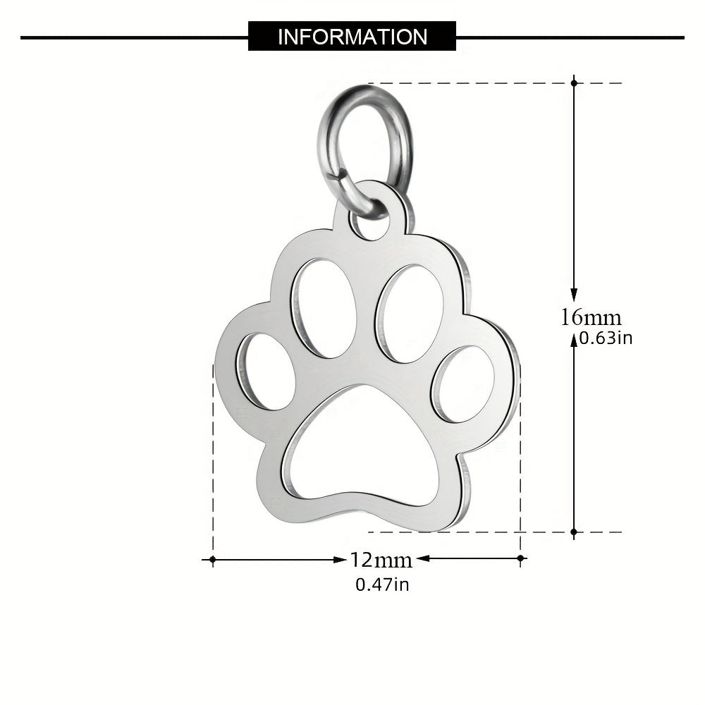 Cartoon Dog Paw Keychain - Stylish Accessory for Bags and Keys