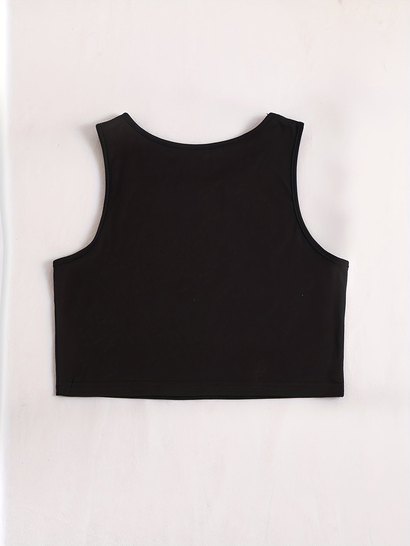 Women's Sleeveless Crop Tank Top for Summer & Spring